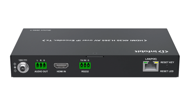 Декодер видеосигнала Infobit iSwitch 265K-R HDMI 4K30 H.265 AV over IP